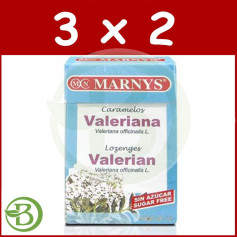 Confezione 3x2 Caramelle Valeriana S/A 36.5Gr. marnys