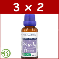 Confezione 3x2 Synergy Purificare 30Ml. marnys