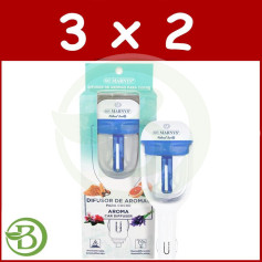 Confezione 3x2 Diffusore di Aromi per Auto Marnys