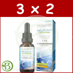 Confezione 3x2 Melatovit Liposomiale 30Ml. marnys