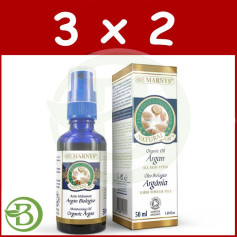 Confezione 3x2 Olio di Argan Biologico 50Ml Marnys