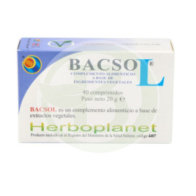 Bacsol 20 G, 40 compresse Herboplanet