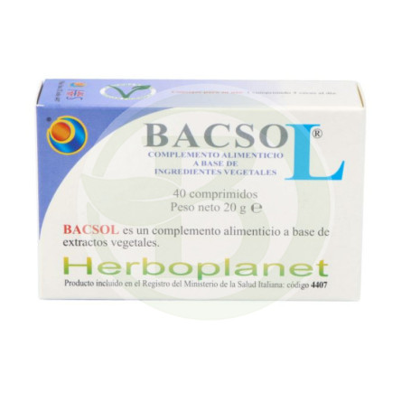 Bacsol 20 G, 40 compresse Herboplanet