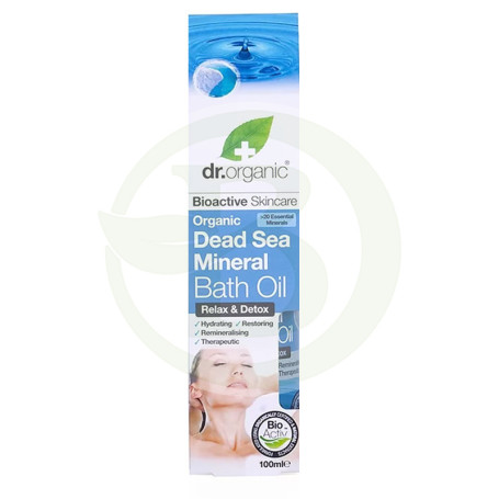 Olio da bagno del Mar Morto 100 ml. Dott. Organico
