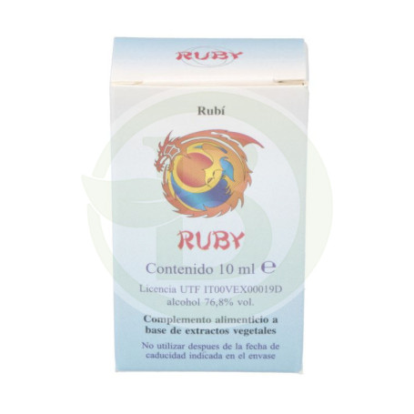 Ruby 10 ml, gocce perlingue Herboplanet