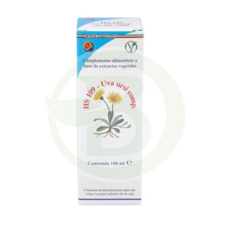 Hs 109 - Uva Ursi comp. 100 Ml, Gocce (Senza Alcool) Herboplanet