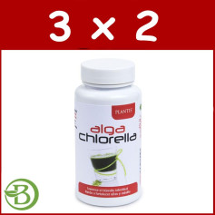 Pack 3x2 Alga Clorella 90 Capsule Plantis