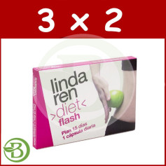 Confezione 3x2 Linda Ren Dieta Flash 15 Capsule