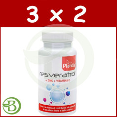 Pack 3x2 Resveratrolo 60 Capsule Plantis