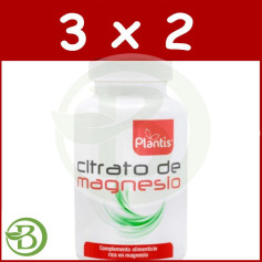 Confezione 3x2 Magnesio Citrato 60 Compresse Plantis
