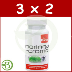 Confezione 3x2 Moringa + Cromo 60 Capsule Plantis