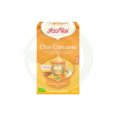 Yogi Tea Curcuma Chai Yogi Tea biologico