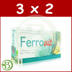 Confezione 3x2 Ferrovit 30 Capsule Tegor