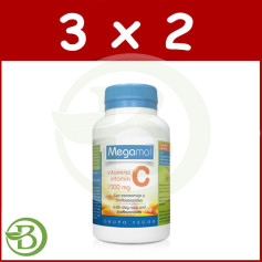 Confezione 3x2 Vitamina C Megamol 100 Capsule Tegor