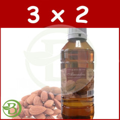 Pack 3x2 Olio di Mandorle Dolci 1Lt. gelatina