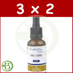 Confezione 3x2 Evolution Star Zinc + Copper Jellybell
