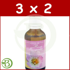 Confezione 3x2 Olio di Rosa Mosqueta 50Ml. gelatina
