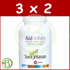 Confezione 3x2 Aid-Inflam 90 Capsule Sura Vitasan
