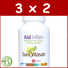Confezione 3x2 Aid-Inflam 30 Capsule Sura Vitasan