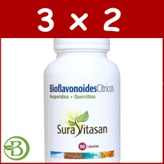 Confezione 3x2 Citrus Bioflavonoidi 90 Capsule Sura Vitasan