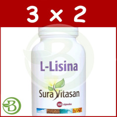 Confezione 3x2 L-Lisina 500Mg. 100 capsule Sura Vitasan