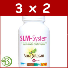 Confezione 3x2 Sistema SLM 60 Capsule Sura Vitasan