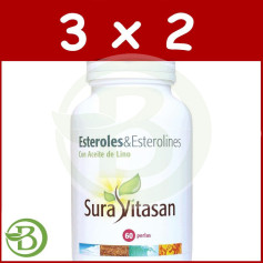 Confezione 3x2 Sterols e Sterolins Sura Vitasan