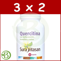 Confezione 3x2 Quercetina 600Mg. 45 Capsule Sura Vitasan
