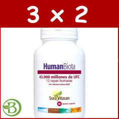Confezione 3x2 Human Biota 30 Capsule Sura Vitasan