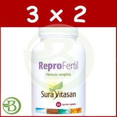 Confezione 3x2 Reprofertil 60 Capsule Sura Vitasan