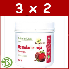 Pack 3x2 Barbabietola Rossa Fermentata 150Gr. Sura Vitasan