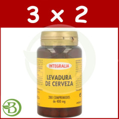 Pack 3x2 Lievito di Birra e Germe di Grano 280 Compresse Integralia