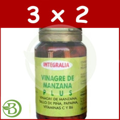 Confezione 3x2 Aceto di Mele Plus 100 Capsule Integralia