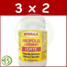 Confezione 3x2 Propoli + Erisimo Forte 30 Compresse Integralia