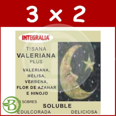 Confezione 3x2 Valeriana Plus 15 Buste Integralia