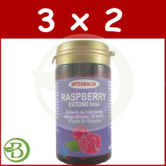 Pack 3x2 Lampone Chetone Totale 60 Capsule Integralia