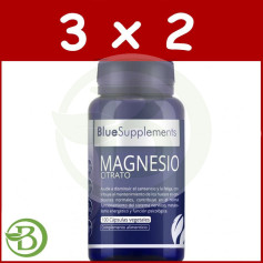 Confezione 3x2 Magnesio Citrato 100 Capsule Ergonat
