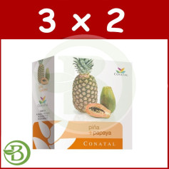 Pack 3x2 Ananas + Papaia 14 Buste Conatal