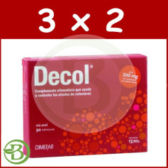 Confezione 3x2 Decol 30 Capsule Dimefar