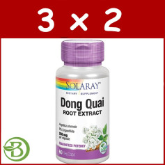 Confezione 3x2 Dong Quai 60 Capsule Solaray