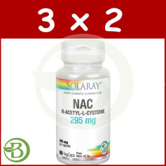 Confezione 3x2 Nac 295Mg. 60 capsule Solaray