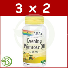 Confezione 3x2 Olio di Enotera 90 Perle Solaray