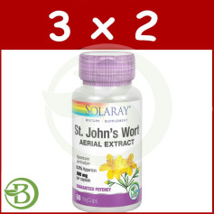 Confezione 3x2 Erba di San Giovanni 60 Capsule Solaray