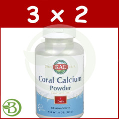 Confezione 3x2 Corallo Calcio 225Gr. Kal