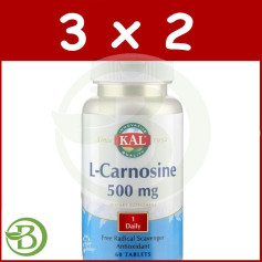 Confezione 3x2 L-Carnosina 500Mg. Compresse da 30 Kal