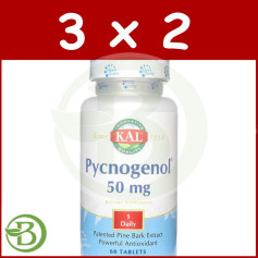 Confezione 3x2 Compresse Pycnogenol 60 Kal