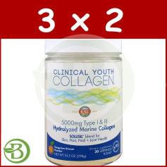Confezione 3x2 Collagene Clinico Tipo I e II 298Gr. Kal