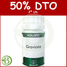 Holofit Graviola 50 Capsule Equisalud Pack (2a unità al 50%)