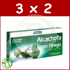 Confezione 3x2 Carciofi con Finocchio 20 Fiale Ynsadiet
