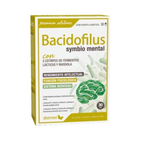 Bacidofilus Symbio Mentale 30 Capsule Dietmed